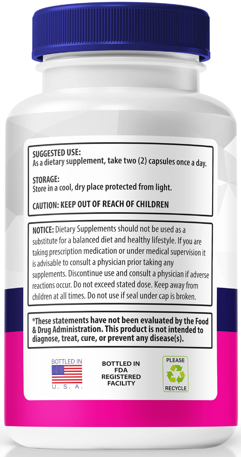 NutraRize EZ Prostate capsules close-up for easy daily use