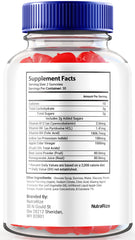 NutraRize MicroBio Keto ACV Gummies close-up shows chewy texture ideal for daily intake.