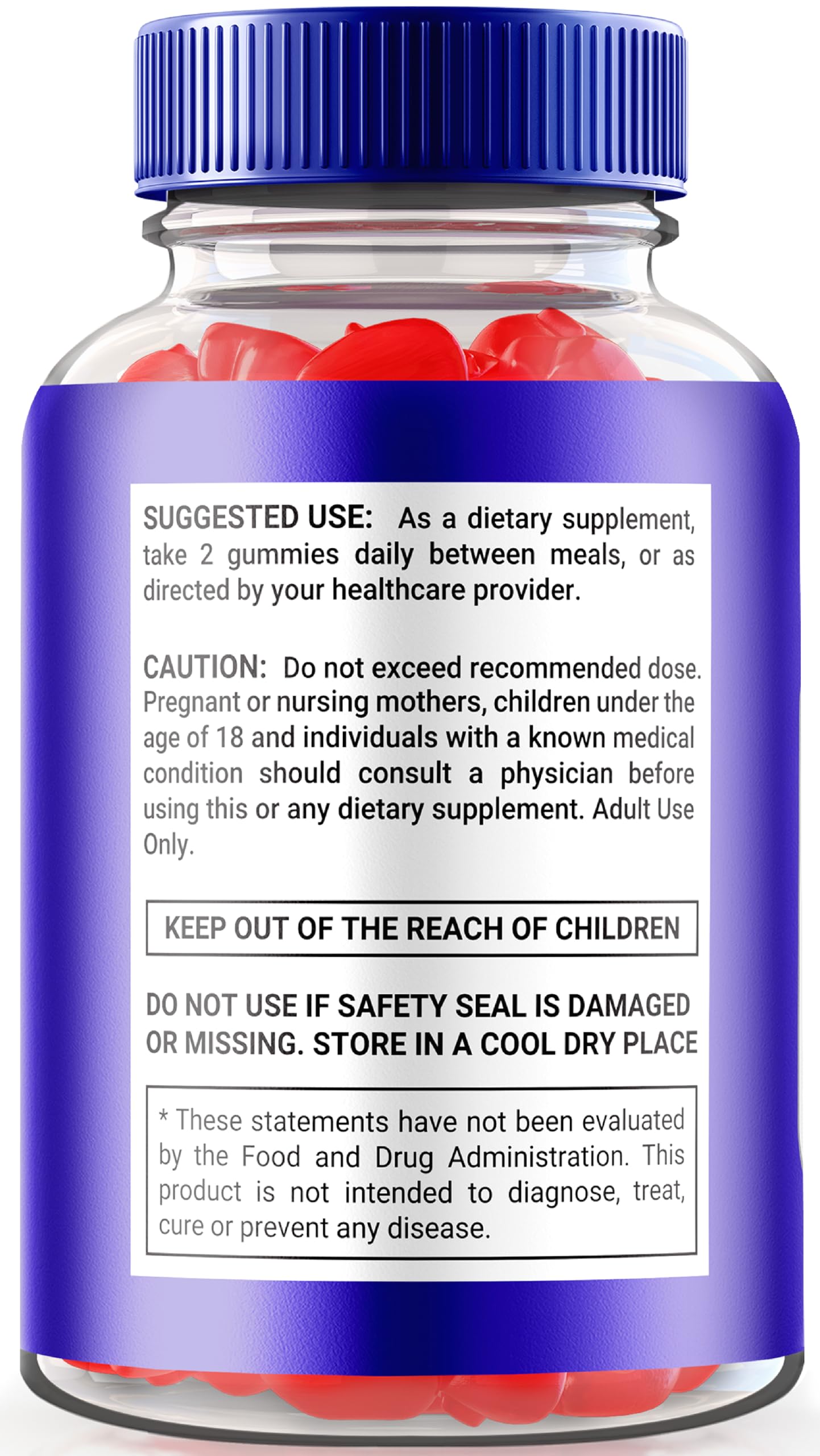 NutraRize MicroBio Keto ACV Gummies label close-up shows ingredients and keto compatibility.