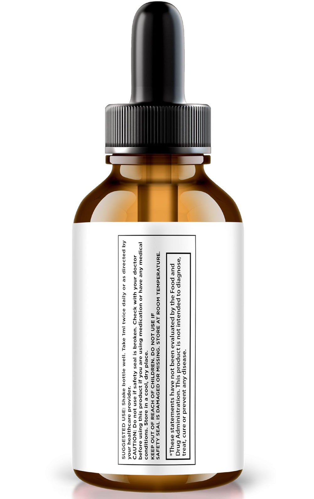 User applies MindQuell drops during work to boost concentration.