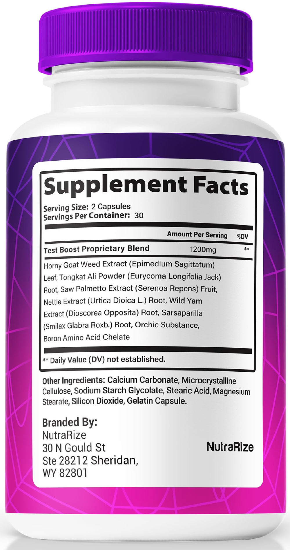 NutraRize Spider-Sense capsules close-up highlights premium ingredients for focus