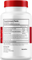 NutraRize SuperFlow Glycogen capsules close-up for convenient daily wellness.