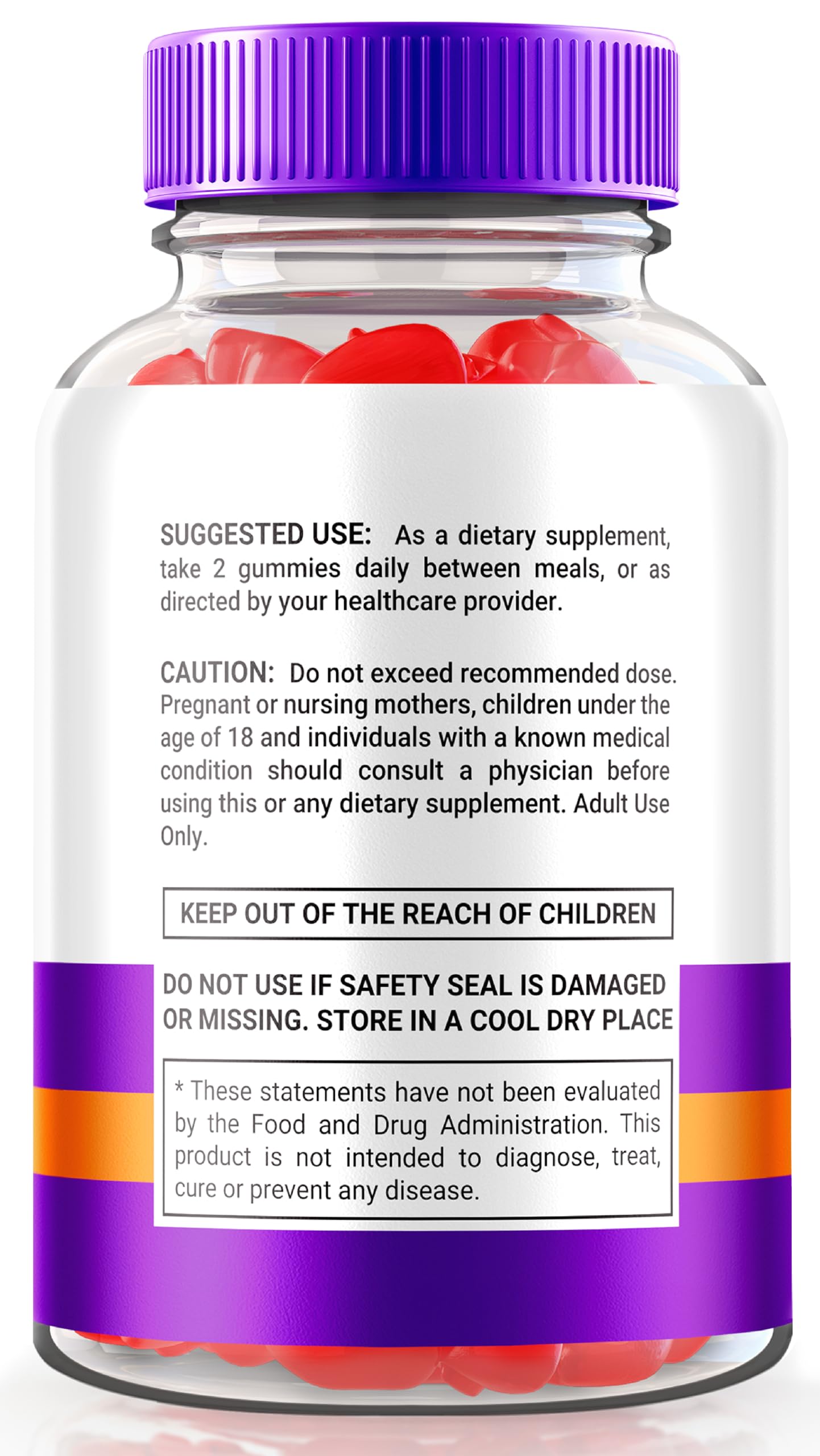 NutraRize gummies pack side view emphasizing compact two-pack.