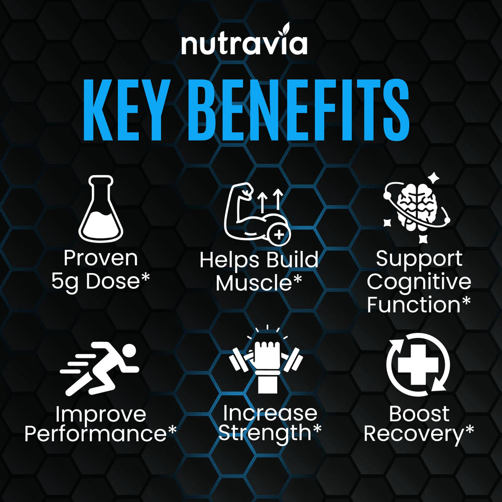 Nutravia Creatine Gummies vegan-friendly, gelatin-free formula