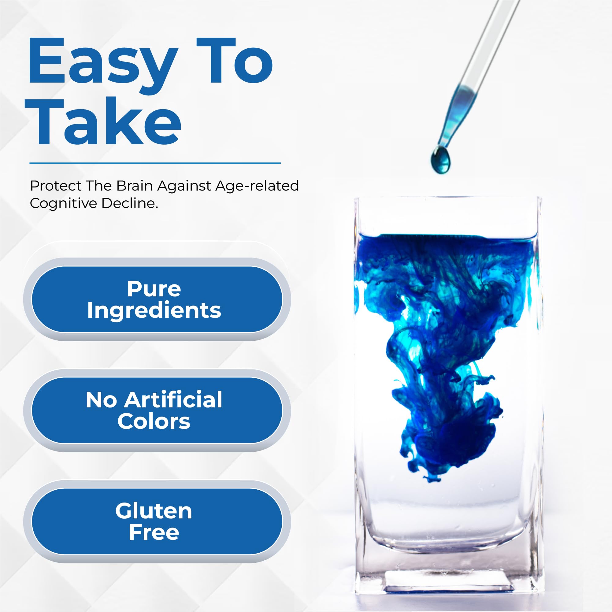 Nutravia purity seal graphic communicates high purity and quality.