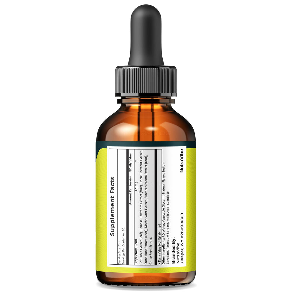 NutraVibe Lipo Boost dropper dispensing precise servings for daily balance.