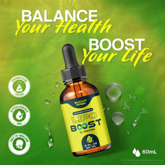 NutraVibe Lipo Boost drops mixed into water for easy metabolic support.