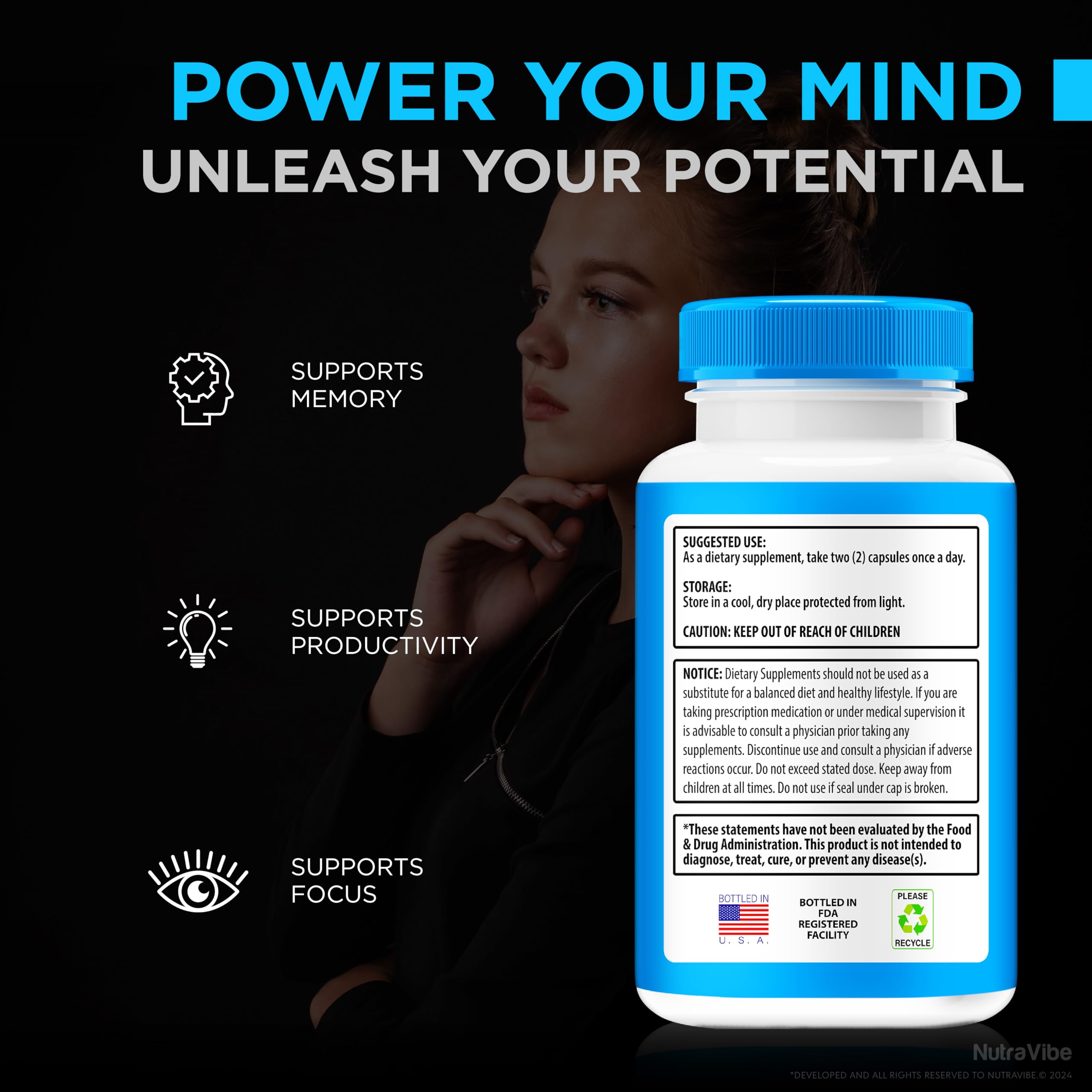 NutraVibe Memo Defender daily-use scene illustrating a simple routine.