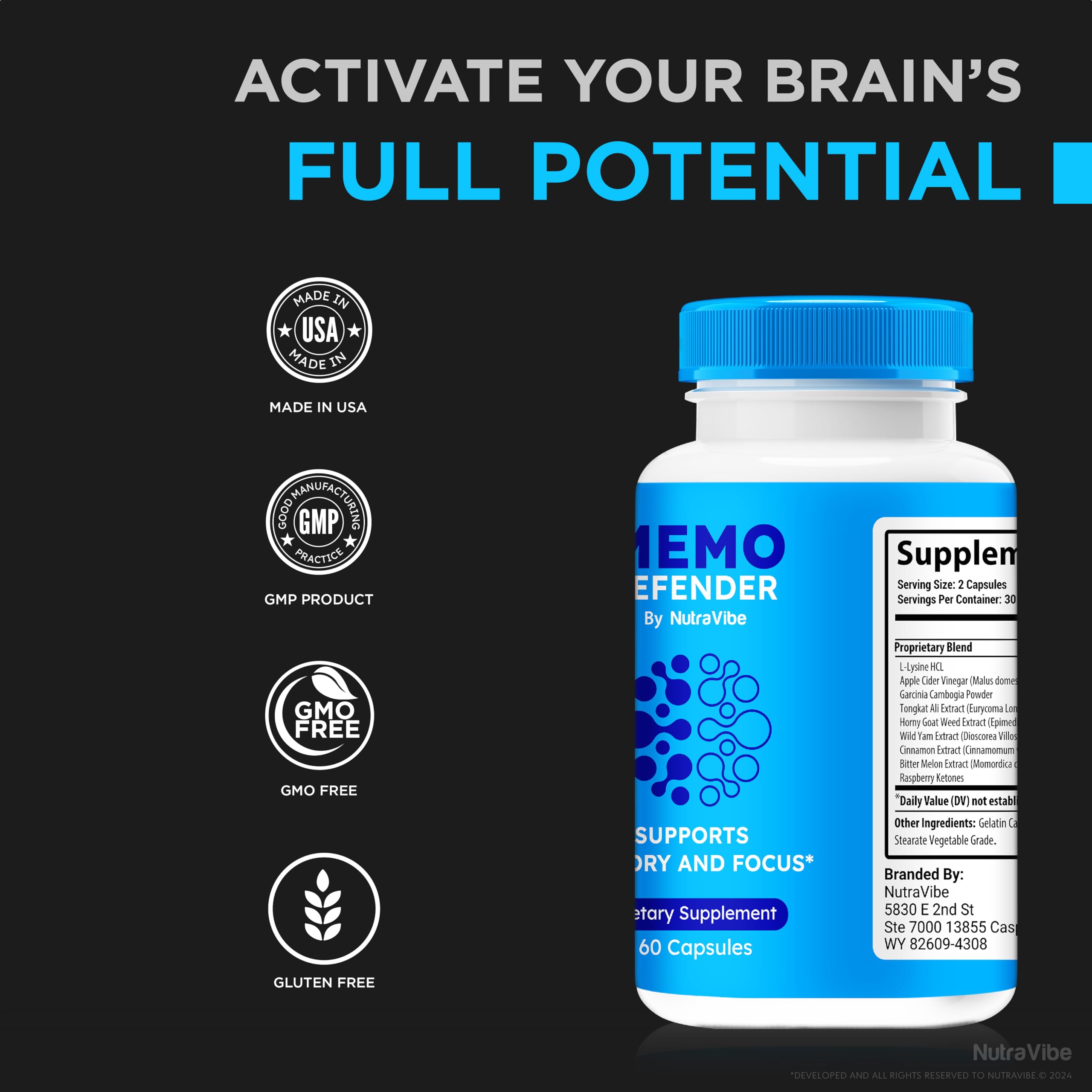 NutraVibe Memo Defender desk setup depicting a focused work moment.