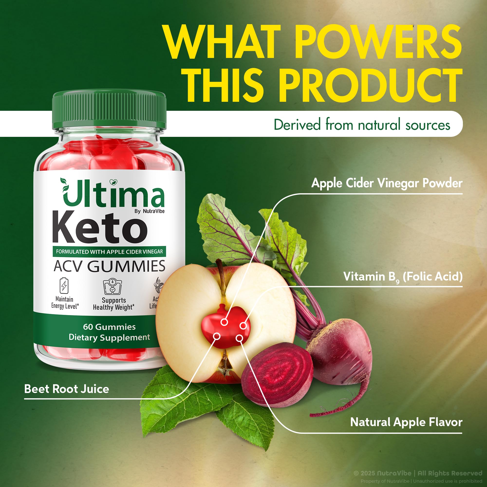 NutraVibe Ultima Keto ACV Gummies skincare-use for a balanced routine.