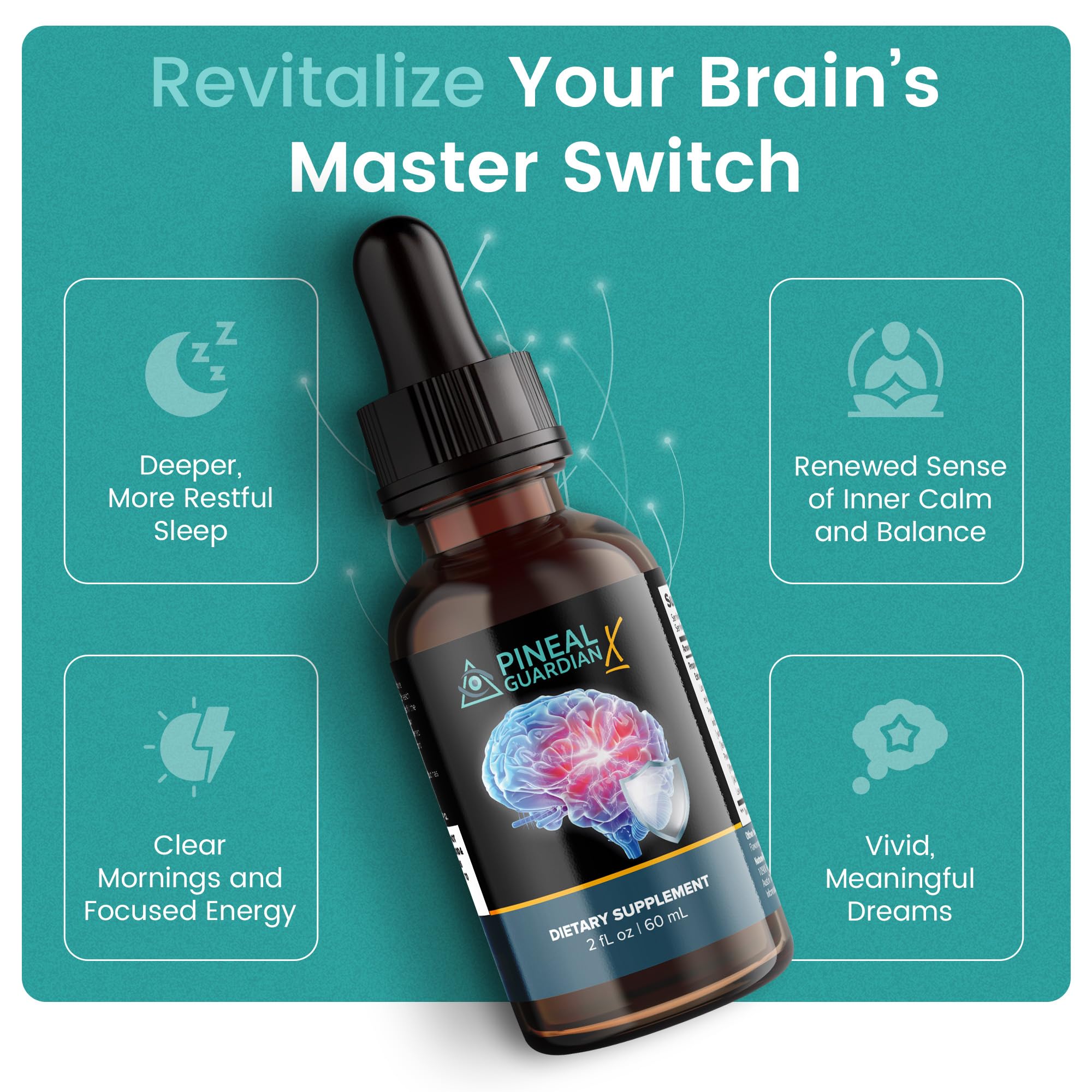 Nutraville Pineal Guardian X pack of three demonstrates value and portability.