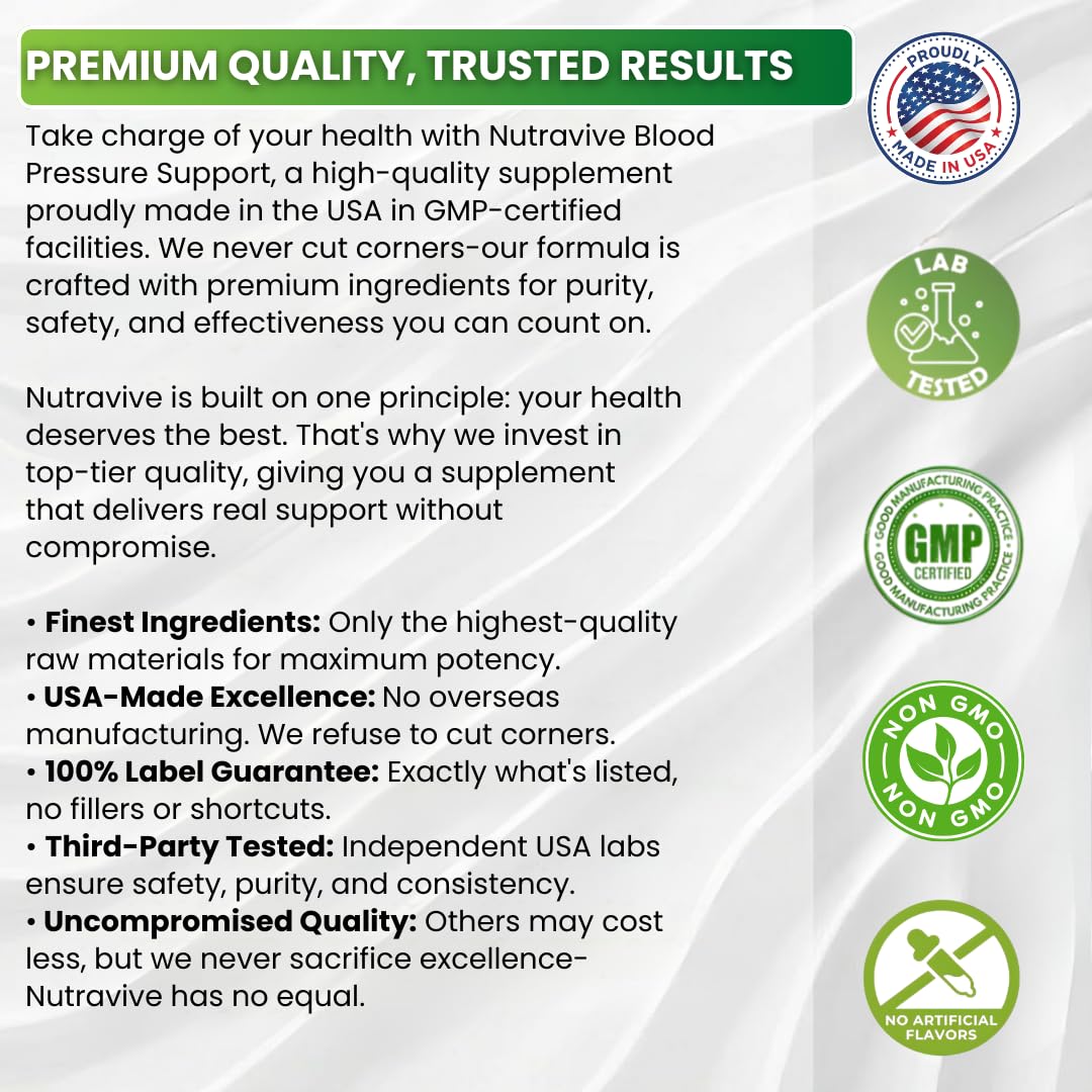 Nutravive 13-in-1 B vitamin panel emphasizing essential nutrients