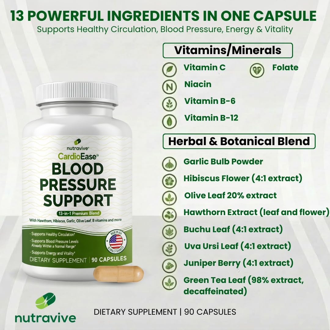 Nutravive 13-in-1 hawthorn berries close-up indicating traditional heart support
