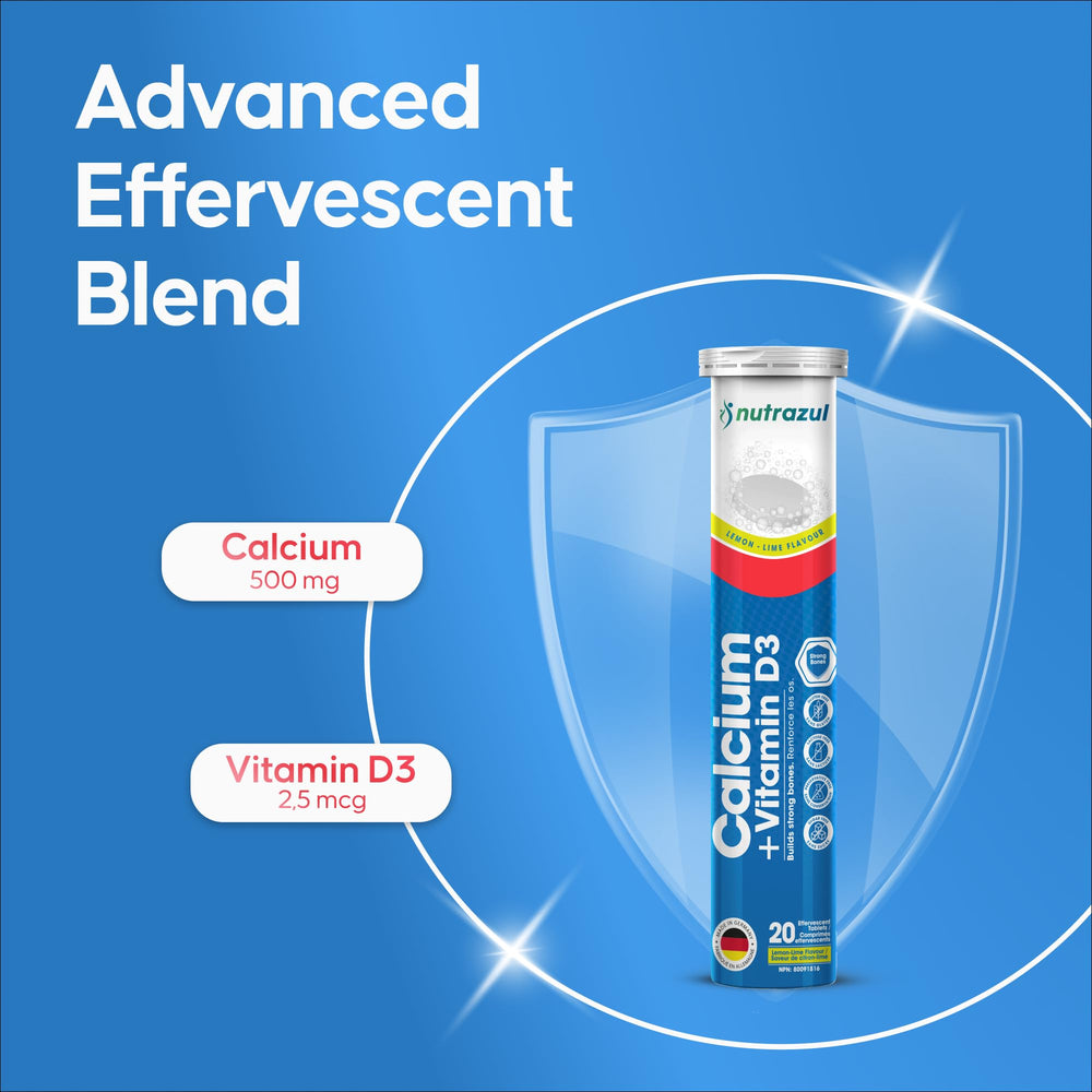 Nutrazul bottle close-up highlights lemon-lime flavor for a pleasant routine.