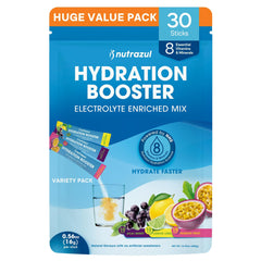 Nutrazul Hydration Booster acai berry stick dissolving in water for electrolyte support