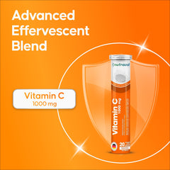 Nutrazul Vitamin C drink showcases vibrant orange flavor for hydration