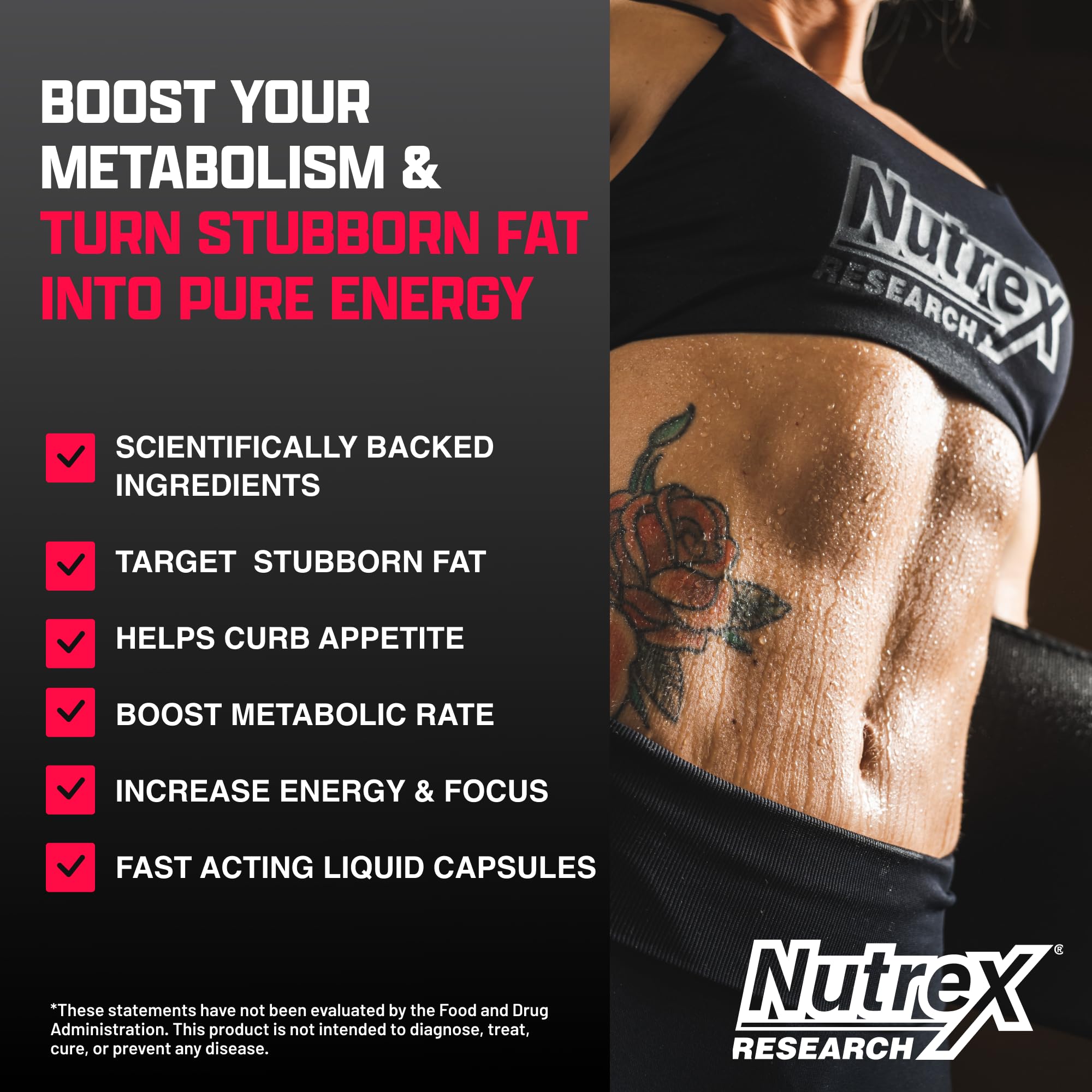 Nutrex Lipo-6 Black Max packaging side view