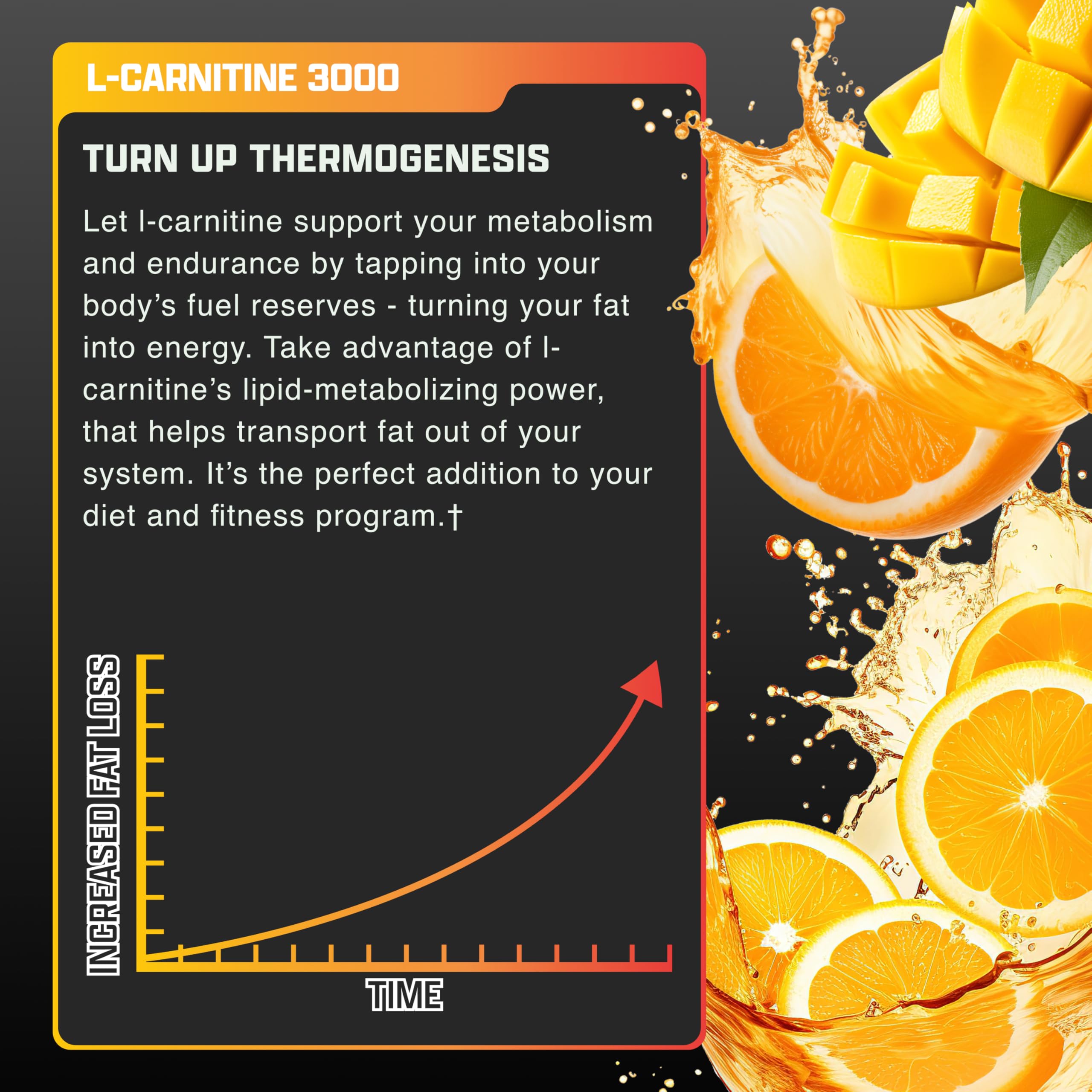 Nutrex Liquid Carnitine 3000 glass with drink shows easy mixing after workouts