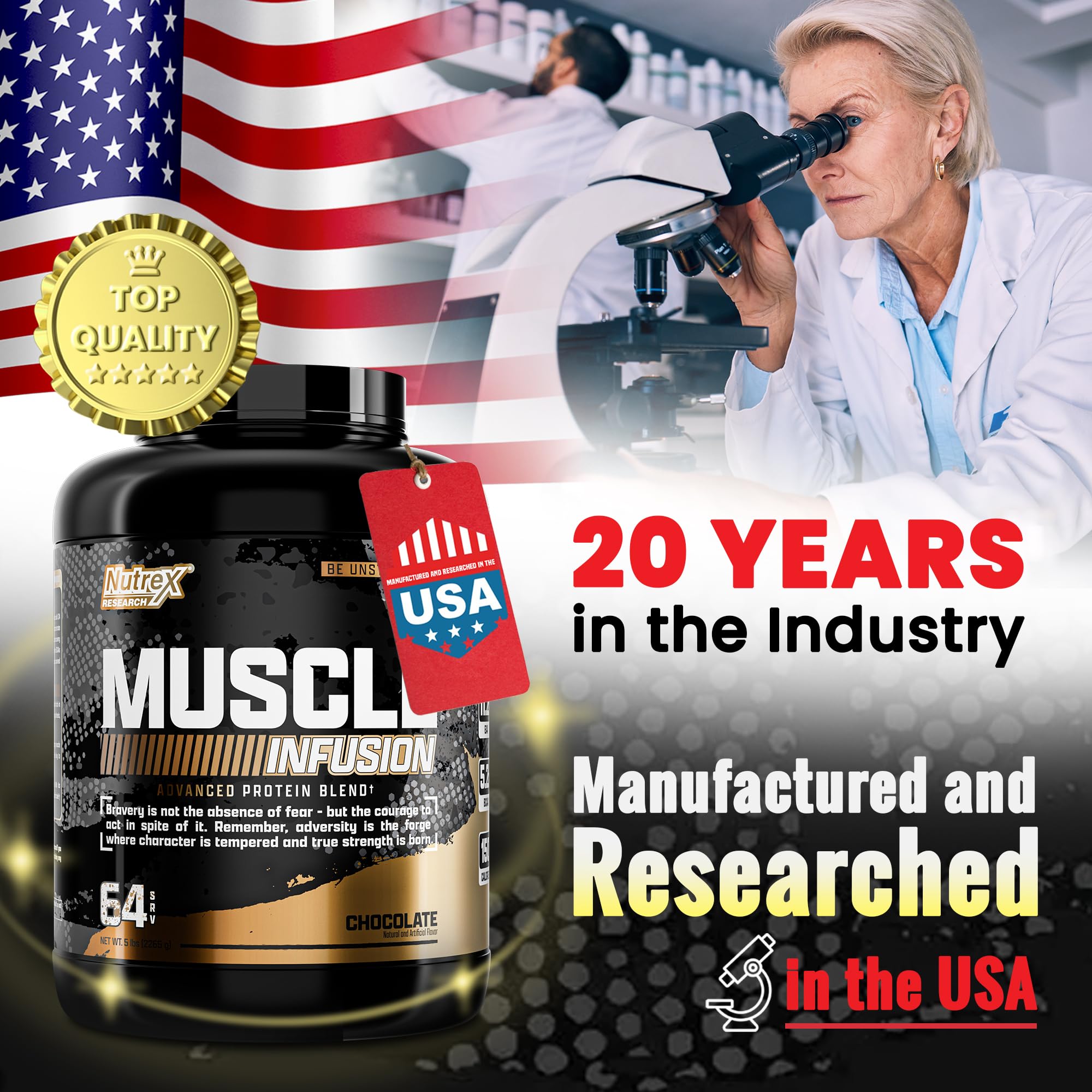Nutrex Muscle Infusion pour image suggesting versatile post-workout use.
