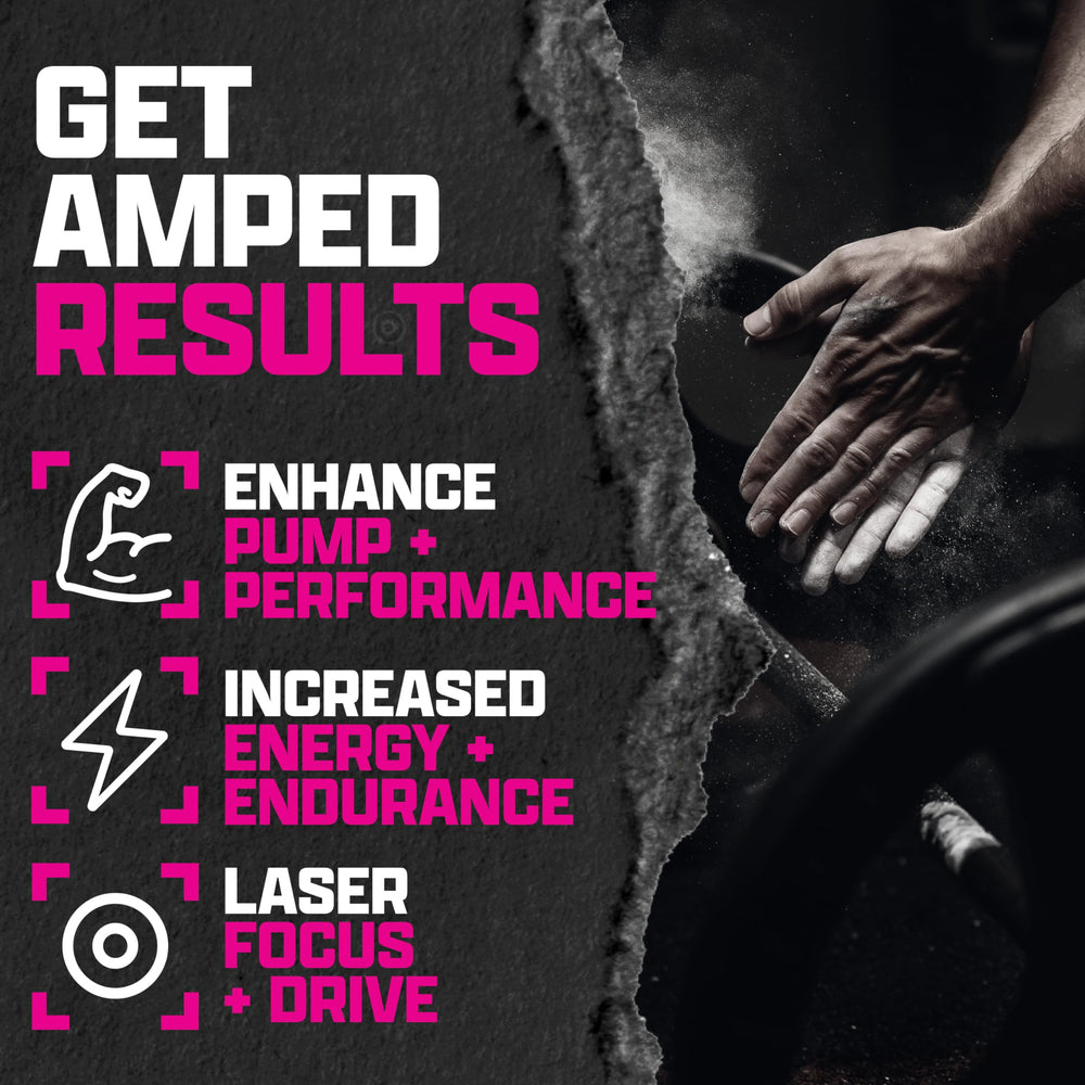Nutrex OUTLIFT Amped canister label emphasizing citrulline and beta-alanine.