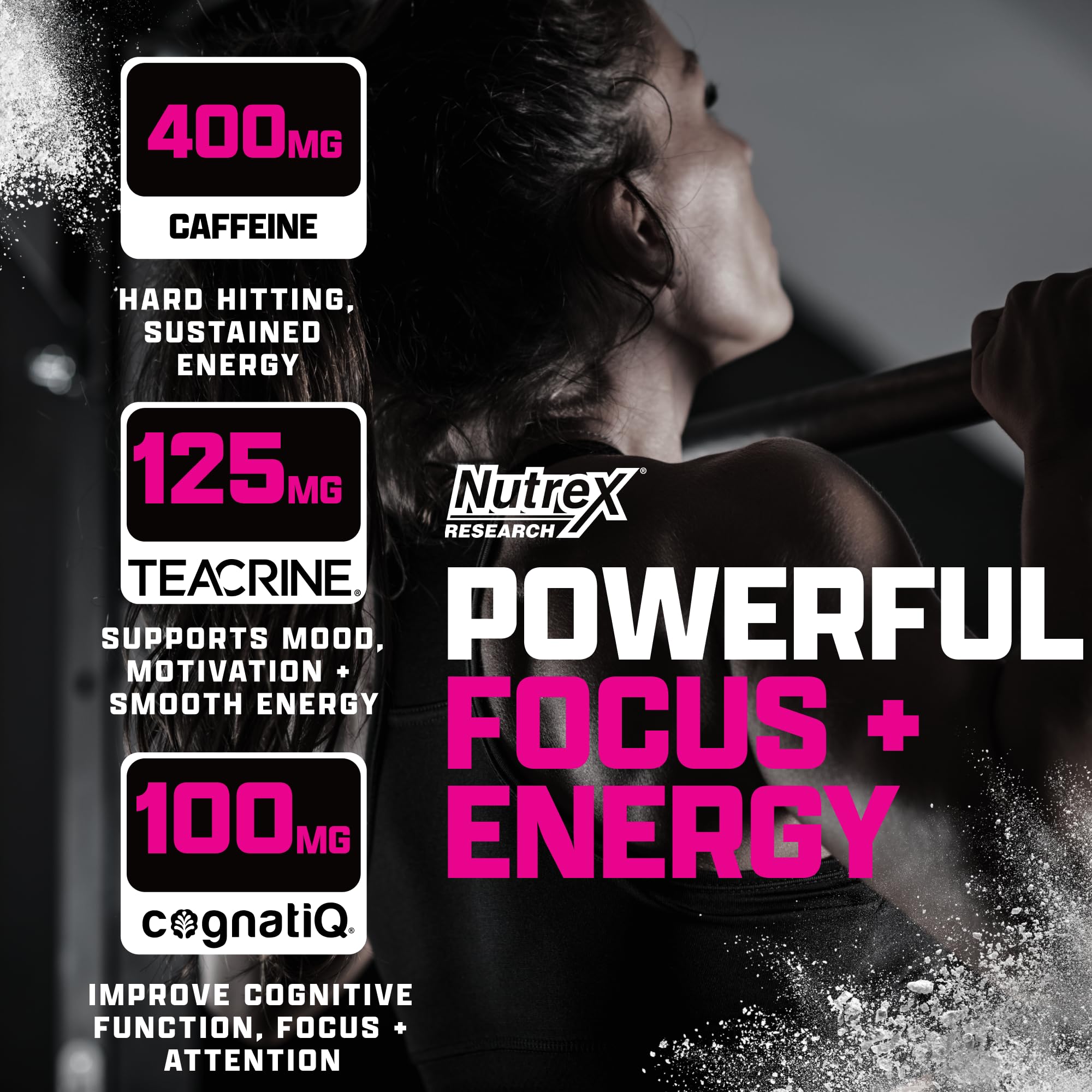 Nutrex OUTLIFT Amped serving glass ready for pre-workout mix.