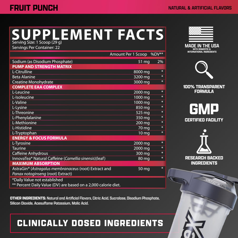 Nutrex Outlift hero visual evokes focused pre-workout energy.