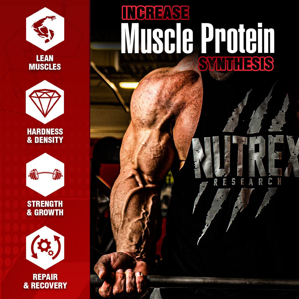 Nutrex Research Anabol Hardcore athlete in gym illustrating strength focus