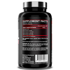 Nutrex Research Anabol Hardcore label front showing product purpose for lean mass
