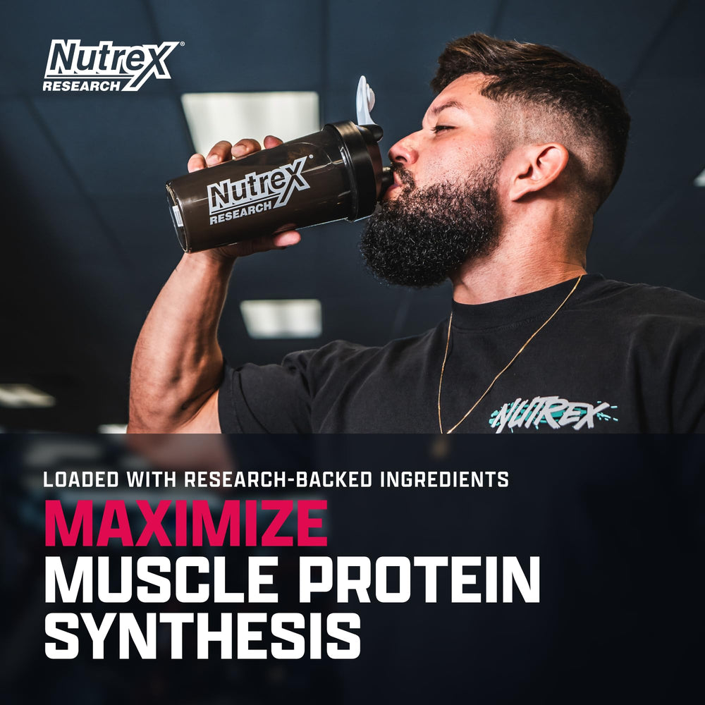 Close up on Nutrex Research EAA Hydration ingredients and minerals
