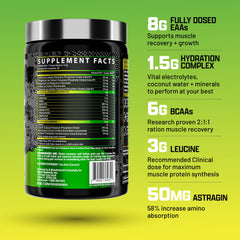 Nutrex Research EAA Hydration scoop for precise intra-workout dosing.