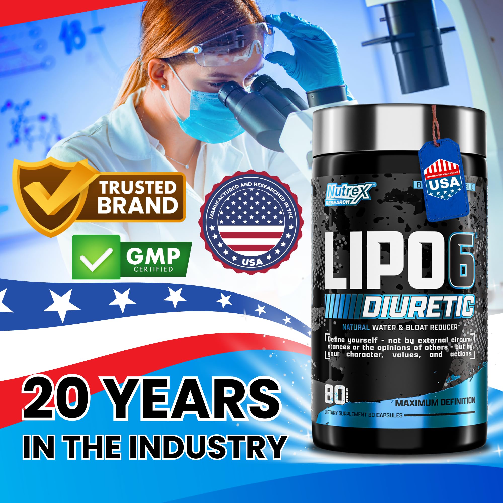 Muscular silhouette beside bottle highlighting muscle definition focus