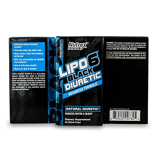 Nutrex Lipo 6 Black on shelf in sports nutrition shop