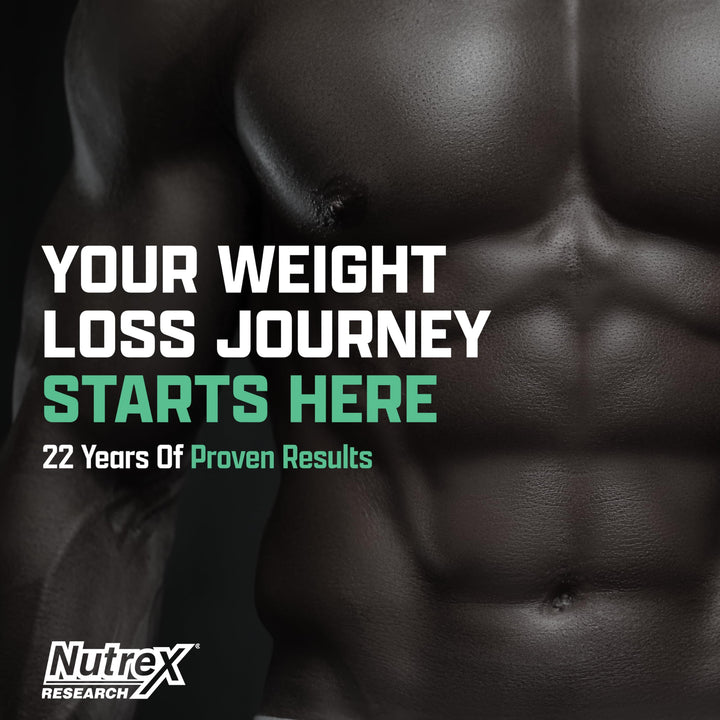 Nutrex Research LIPO SIX Stim-Free ingredients chart illustrating AMPK support insights.
