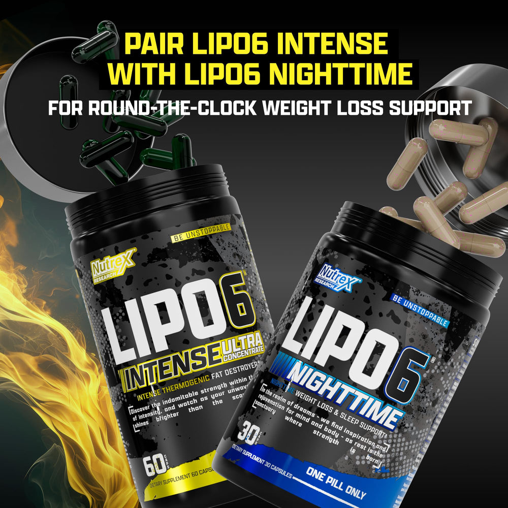 Active lifestyle scene featuring a person training with Lipo6 Black