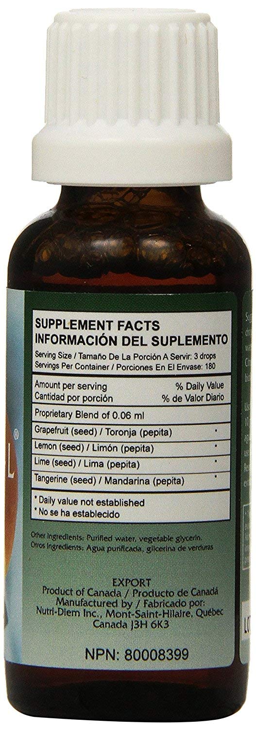Nutri-Diem Agrisept-L label close-up, clear dosage guidance for informed use.