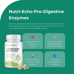 Nutri-Echo Wellness 900mg bottle being poured for daily routine