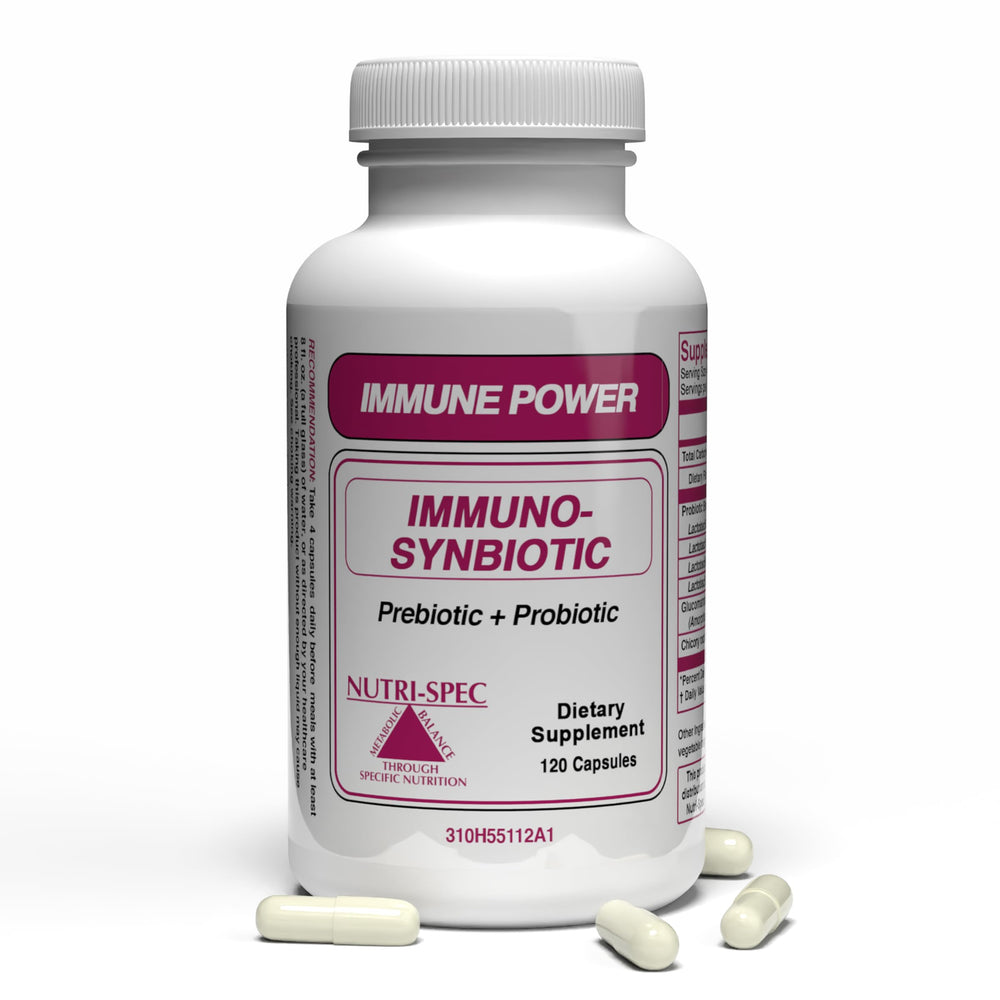 Nutri-Spec Immune Power bottle front with capsules for daily immune support.