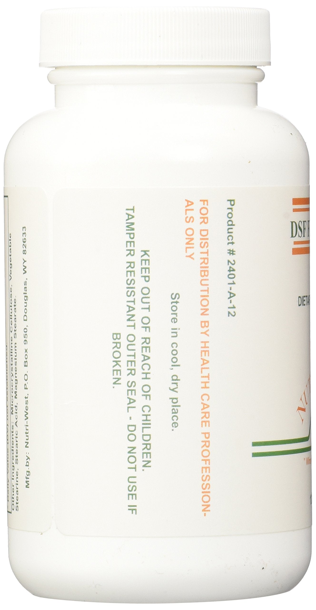Nutri-West DSF formula label shows product name for easy recognition