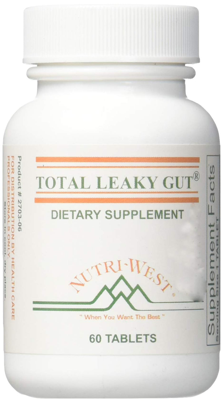 Nutri-West Total Leaky Gut bottle for daily gut support and balanced digestion