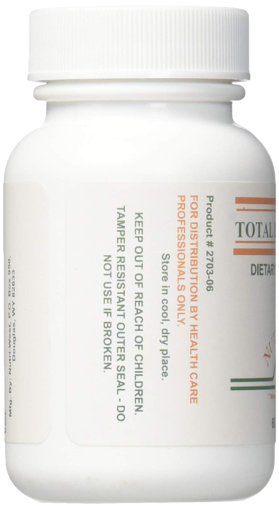 Nutri-West Total Leaky Gut tablets shown for easy, thrice-daily dosing