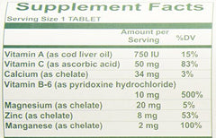 Nutri-West Total Multimune ingredients blend image highlighting immune-support botanicals.