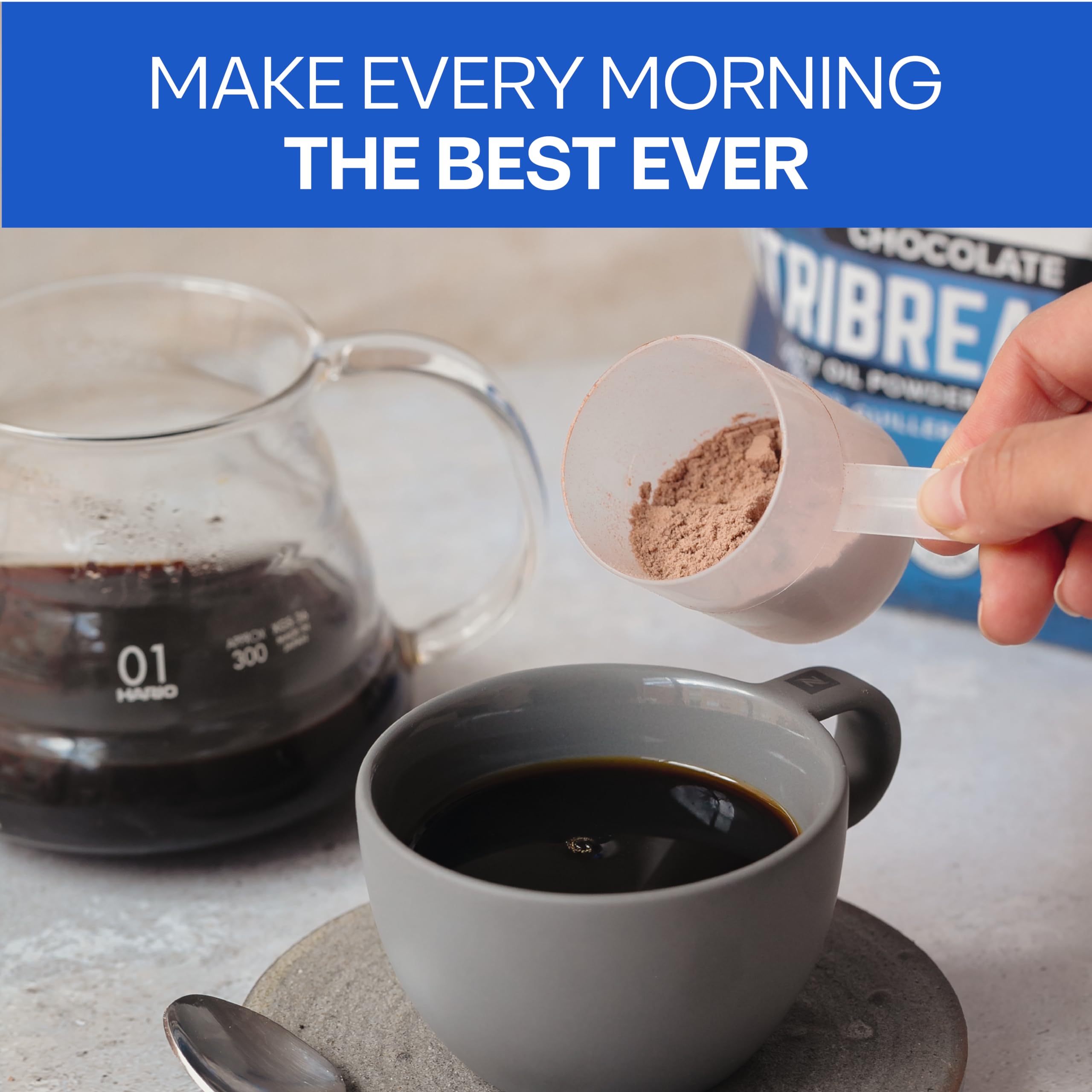 Nutri11 NutriBreakfast family-use shot showing a family-friendly morning option