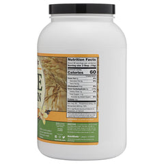NutriBiotic Vanilla Rice Protein scoop ready for shakes.