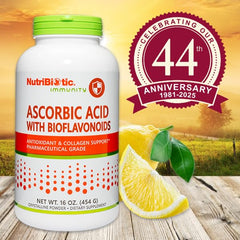 NutriBiotic vegan gluten-free GMO-free badge on product packaging