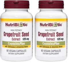 NutriBiotic Grapefruit Seed Extract CapsulesPlus bottle for easy daily wellness