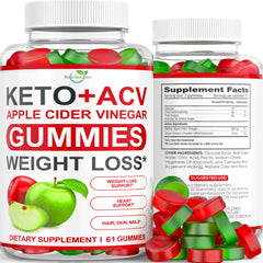 Nutribolidos Keto ACV Gummies apple-ginger bite enhances metabolism and craving reduction