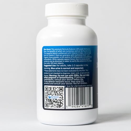 Close-up of Nutricel capsules showing pre-measured, capsule-based format.