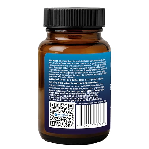 Nutricel Vitamin C Ester blend label highlights enhanced absorption.