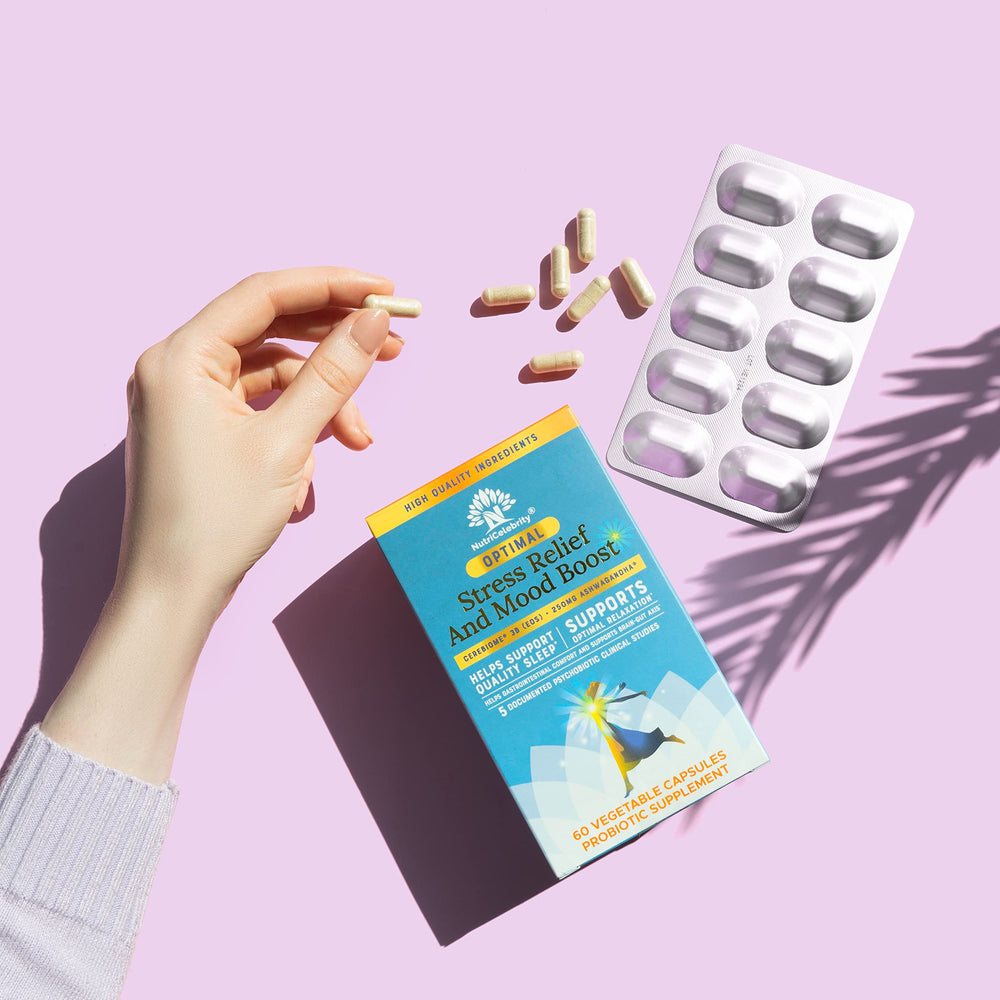 Nutricelebrity 60 capsules bottle for long-term daily use