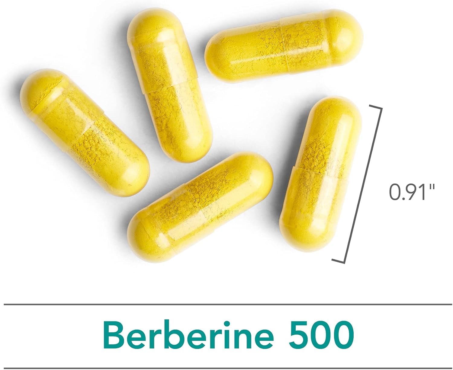 Nutricology Berberine ingredients label with high-purity Berberine HCl 97%